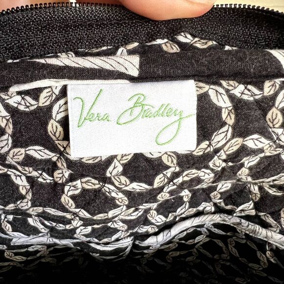 Vera Bradley Black & White Flowers Backpack - Picture 7 of 11